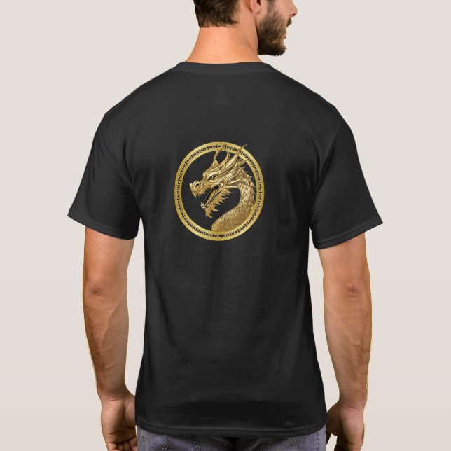 Camiseta Dragón de oro (Reverso)