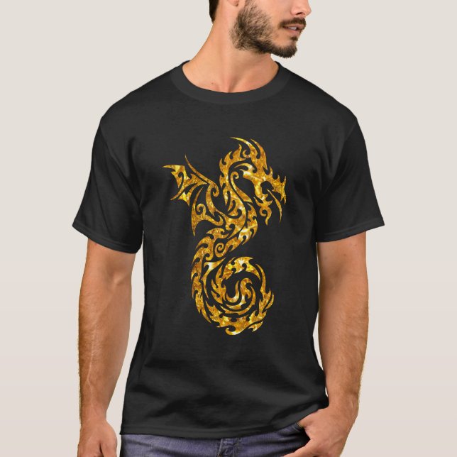Camiseta Dragón de oro (Anverso)