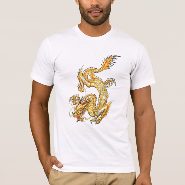 Camiseta Dragón de oro - 09 (Anverso)