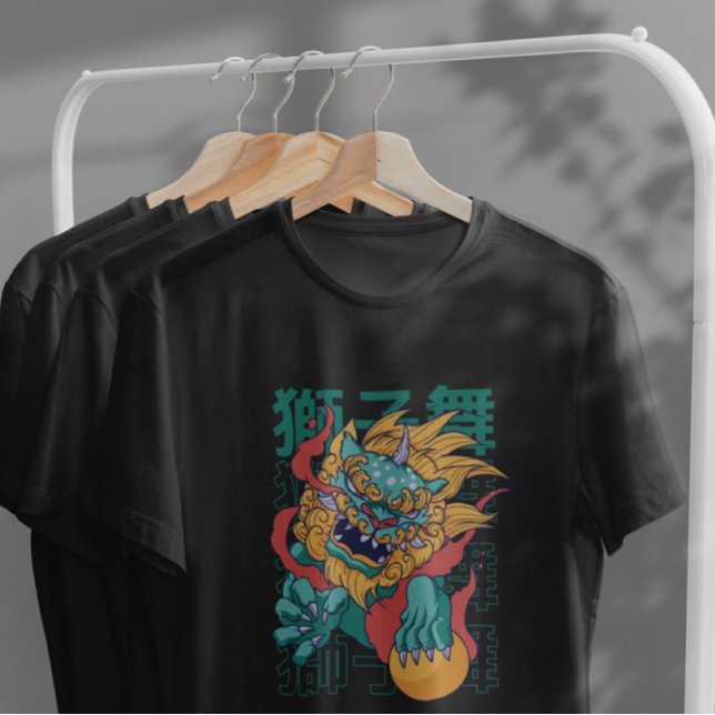 Camiseta Dragón de perro chino (Subido por el creador)