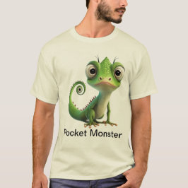 Camiseta Dragón de Pocket Komodo - Reptil sin miedo