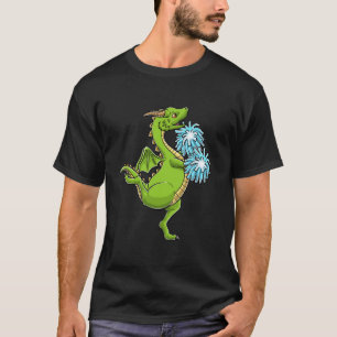 Camiseta Dragón de porristas Animar Porrista Niños Niñas K