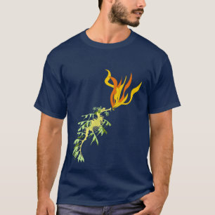 Camiseta Dragón de respiración del mar del fuego