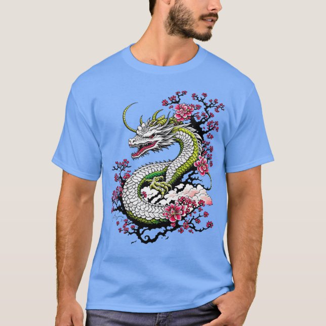 Camiseta Dragón de Sakura (Anverso)