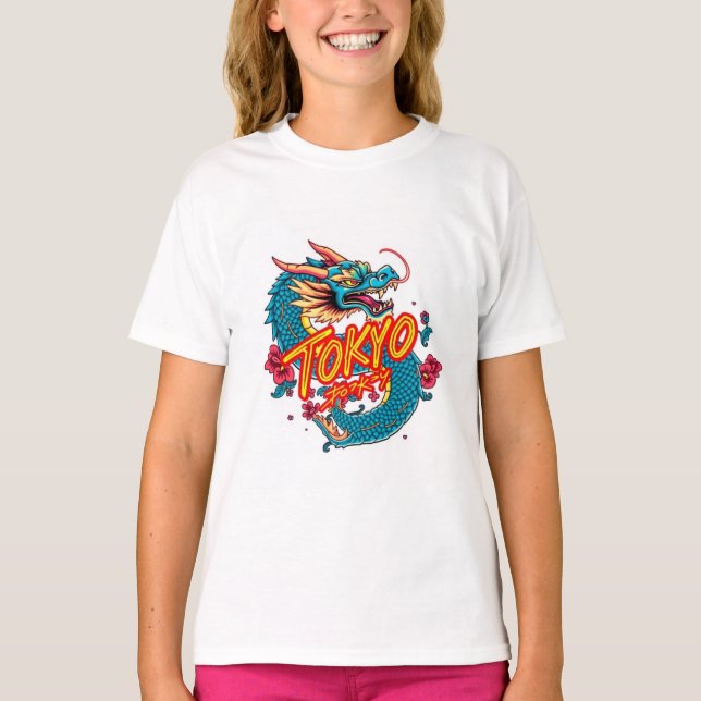 Camiseta Dragón de Tokio (Anverso)