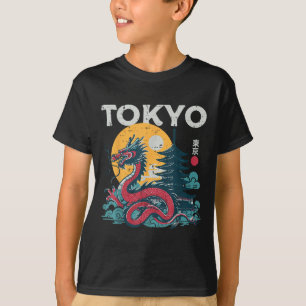 Camiseta Dragón de Tokio ventilado mujeres míticas asiática