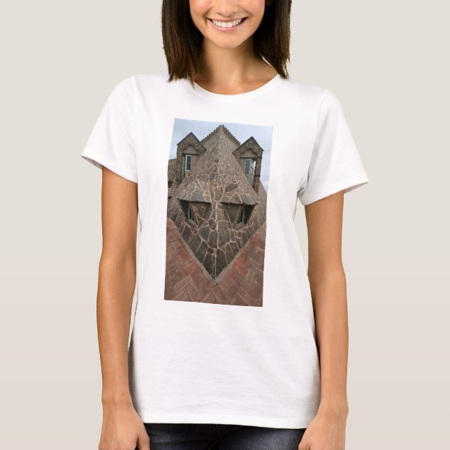 Camiseta Dragón de Torre Bellesguard de Gaudí (Anverso)