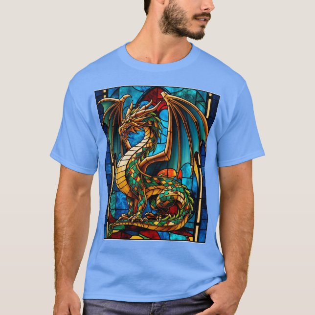 Camiseta Dragón de vidrio mallorquín (Anverso)