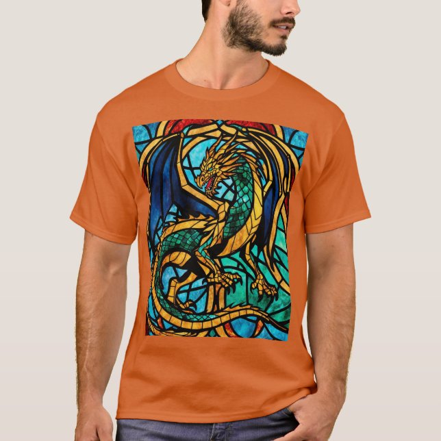 Camiseta Dragón de vidrio mallorquín (Anverso)