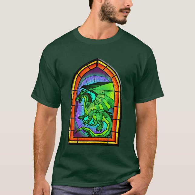 Camiseta Dragon de vidrio templado (Anverso)
