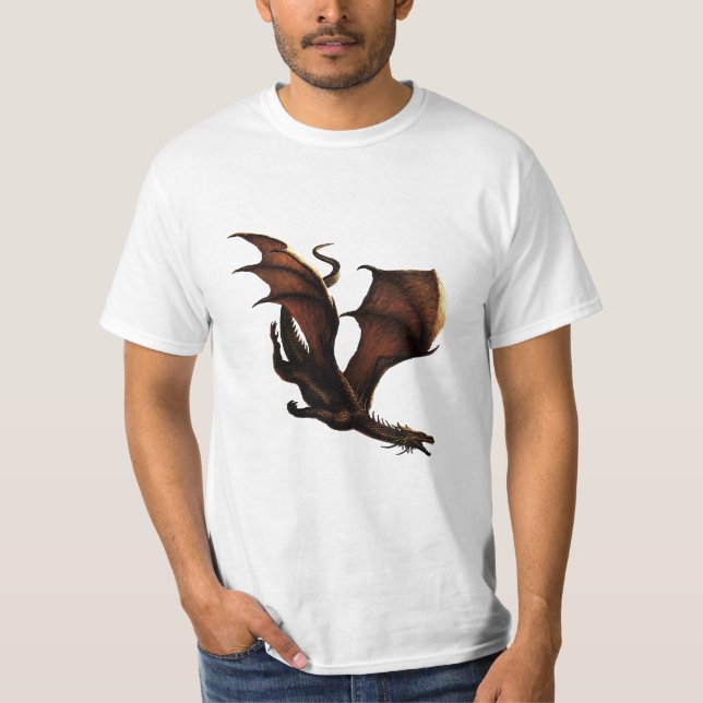Camiseta Dragón de vuelo de Ciruelo´s (Anverso)