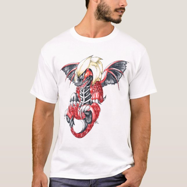 Camiseta Dragón del bebé (Anverso)