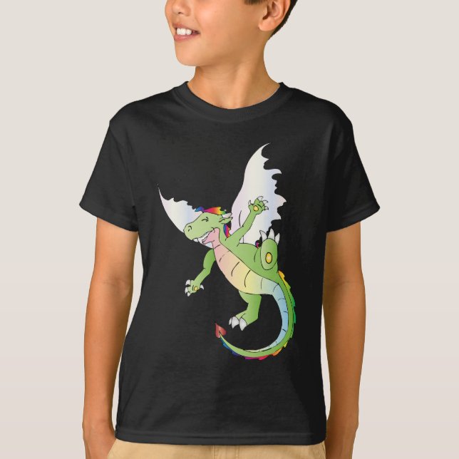Camiseta Dragón del bebé (Anverso)