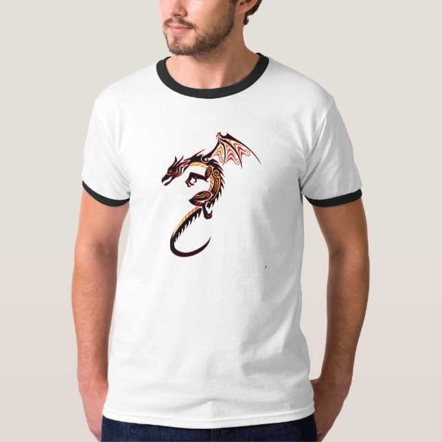 Camiseta Dragón del fuego (Anverso)