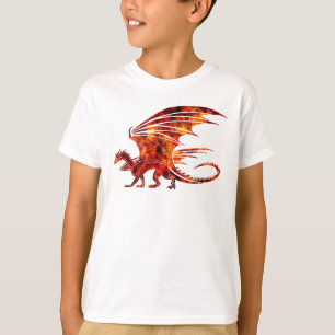 Camiseta Dragón del fuego