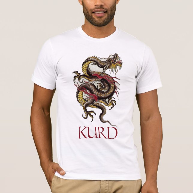 Camiseta Dragón del Kurd (Anverso)