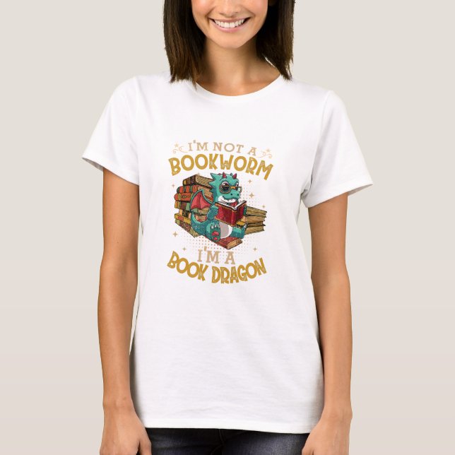 Camiseta Dragón del libro (Anverso)