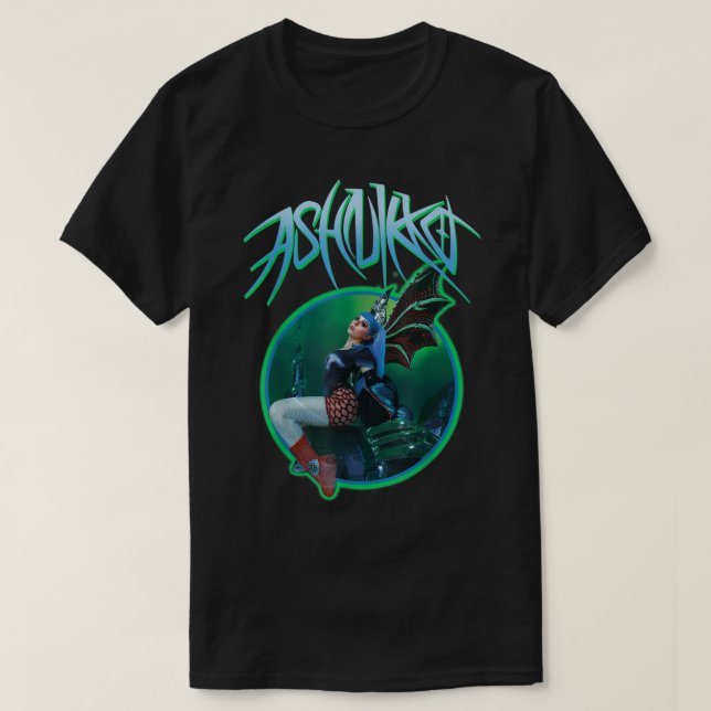Camiseta Dragón del logotipo de Ashnikko Ashnikko (Diseño del anverso)