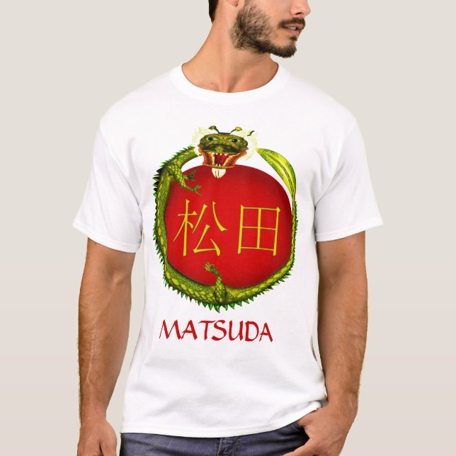 Camiseta Dragón del monograma de Matsuda (Anverso)