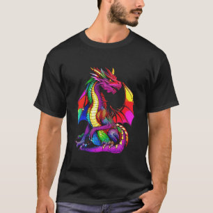 Camiseta Dragón del orgullo LGBTQ+