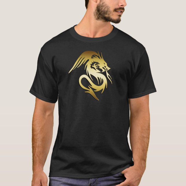 CAMISETA DRAGÓN DEL ORO (Anverso)