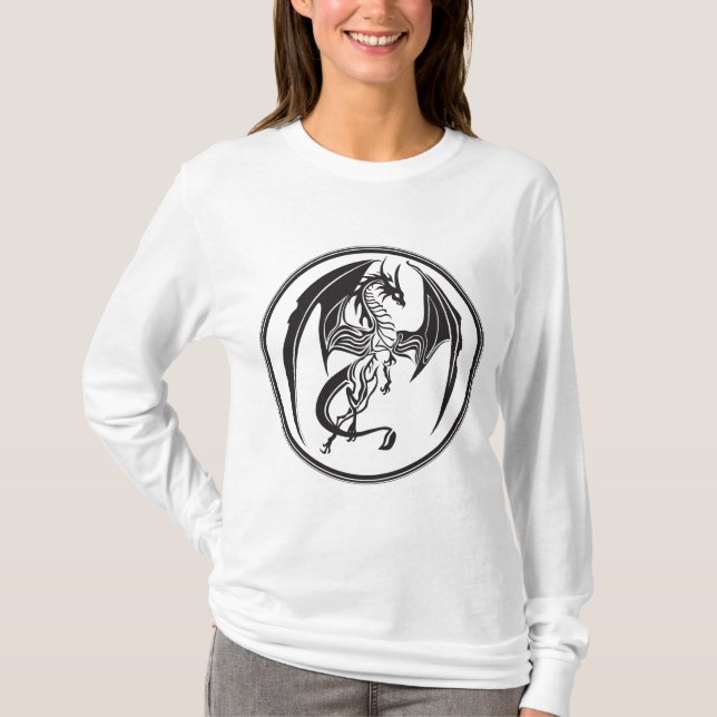 Camiseta Dragón delgado... (Anverso)