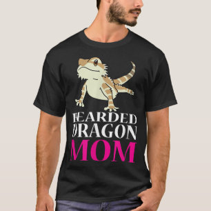 Camiseta DRAGÓN DIVERTIDO CON BARBA MAMÁ Regalo de lagarto 