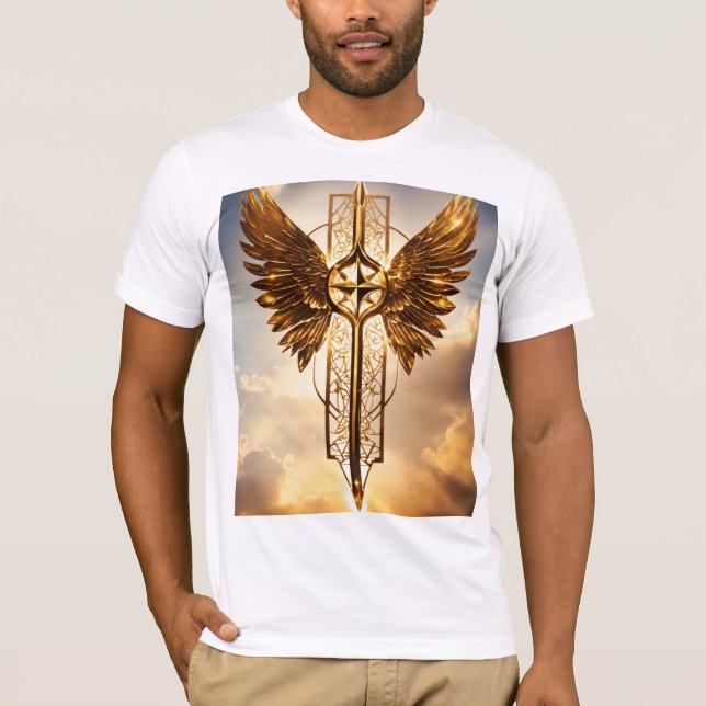 Camiseta Dragón dorado (Anverso)