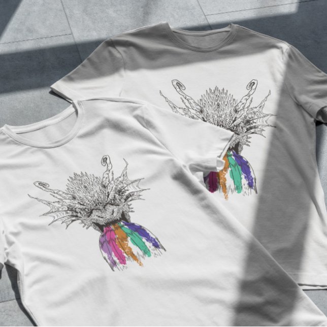 Camiseta Dragón en el arcoiris (Subido por el creador)