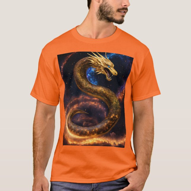 Camiseta Dragón en llamas - Liberen al Inferno (Anverso)