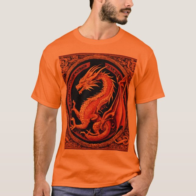 Camiseta dragón eslavo (Anverso)
