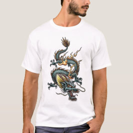 Camiseta Dragón estilizado 07