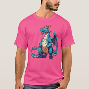 Camiseta Dragón estilo graffiti - Humor de caricatura ingen