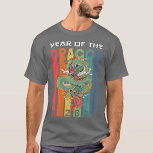 Camiseta Dragón femenino 2024 Año del Dragón Año Nuevo Luna