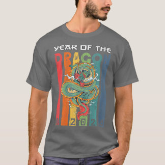 Camiseta Dragón femenino 2024 Año del Dragón Año Nuevo Luna