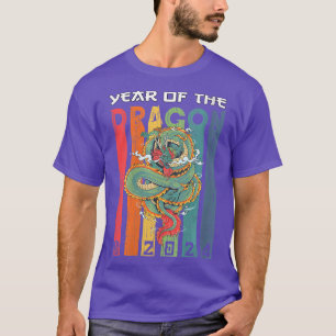 Camiseta Dragón femenino 2024 Año del Dragón Año Nuevo Luna