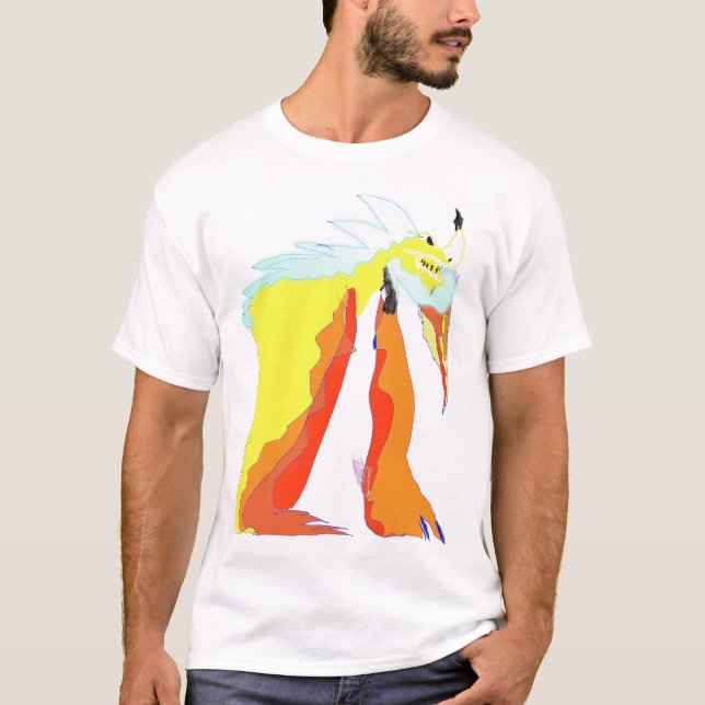 Camiseta Dragon FireShock Blue (Anverso)