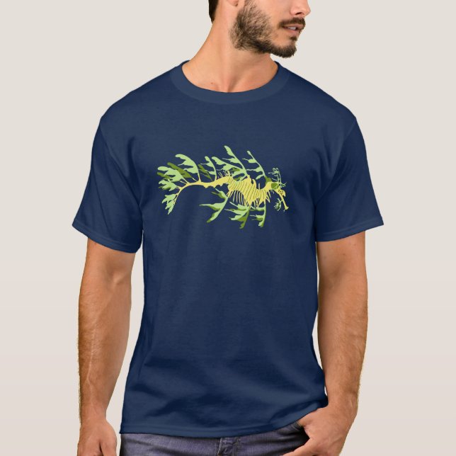 Camiseta Dragón frondoso del mar (Anverso)