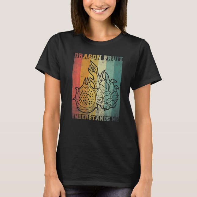 Camiseta Dragon Fruit Me Entiende Pitayas Cute Travel Ex (Anverso)