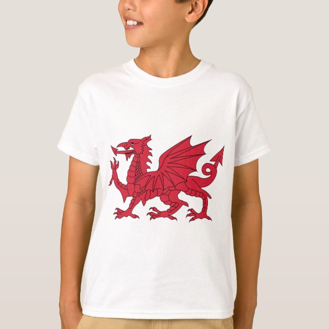 Camiseta Dragón Galés (Anverso)
