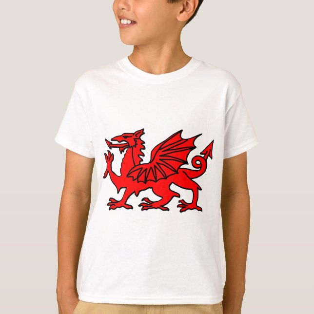 Camiseta Dragón Galés (Anverso)