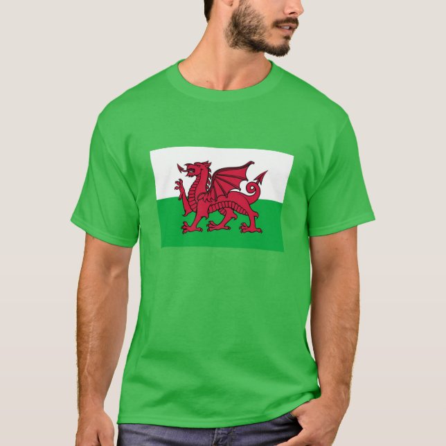 Camiseta Dragón galés (Anverso)