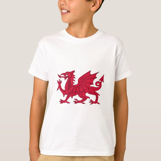 Camiseta Dragón galés (Anverso)