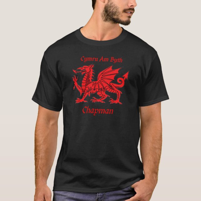 Camiseta Dragón Galés del _ (Anverso)