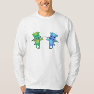 Camiseta Dragon Green Blue Dragon Fairy Tale Fantasma