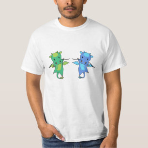 Camiseta Dragon Green Blue Dragon Fairy Tale Fantasma