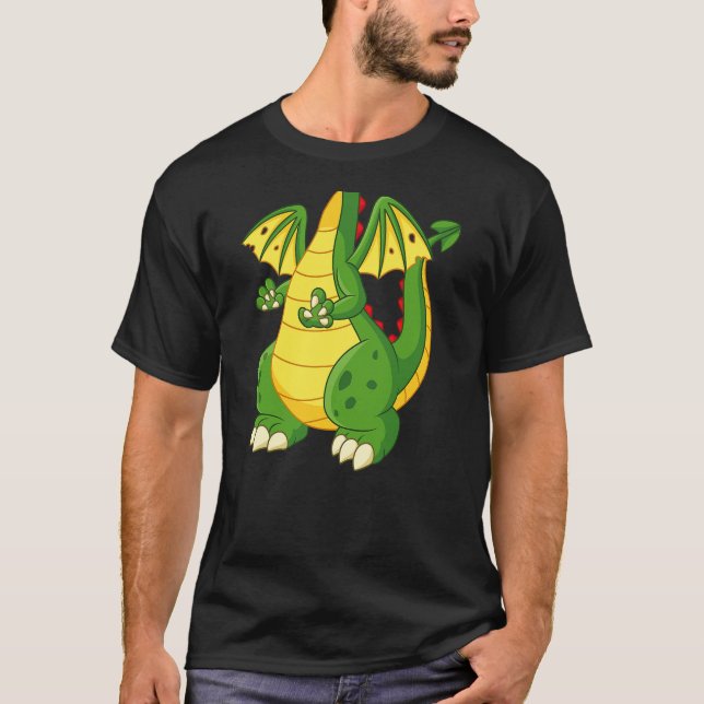 Camiseta Dragon Green Dragon Costume Shirt (2) (Anverso)