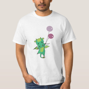Camiseta Dragon Green Fairy Tale Cute Animales Para Niños