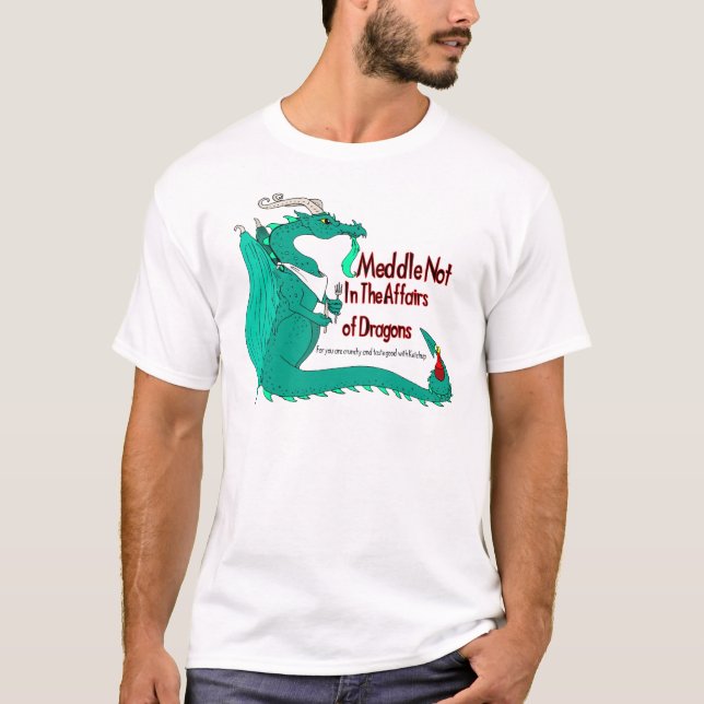 Camiseta Dragón hambriento (Anverso)