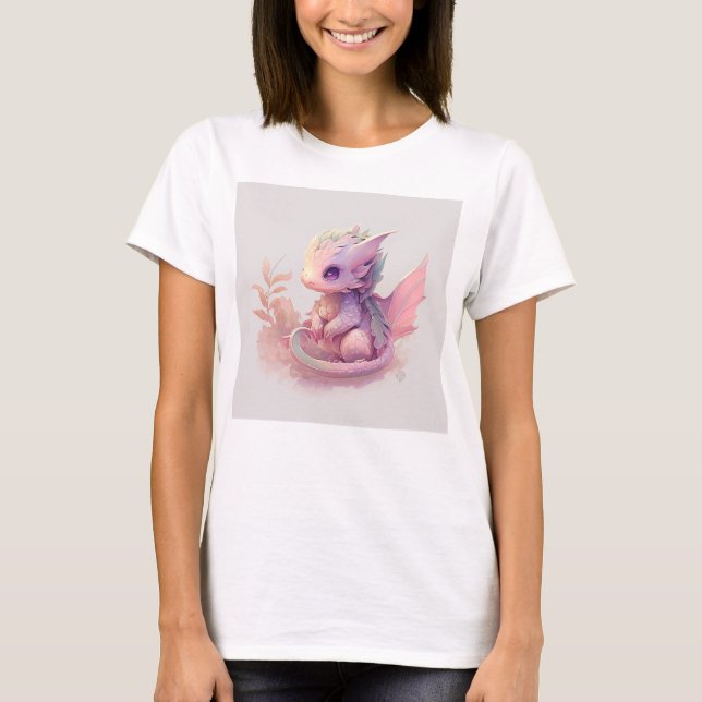 Camiseta Dragon Hatchling Kawaii Tee (Anverso)